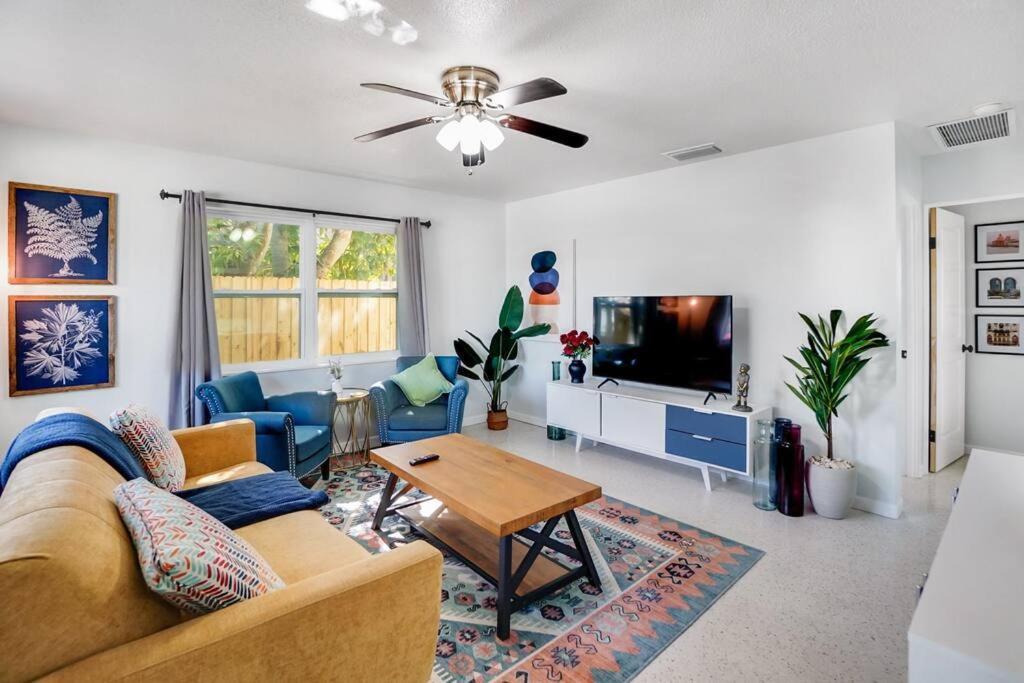 סרסוטה Boho Villa 10 Mins From Siesta מראה חיצוני תמונה